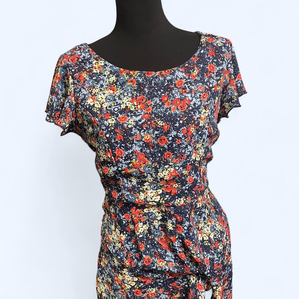 Floral Print Charlotte Russe Top Size M